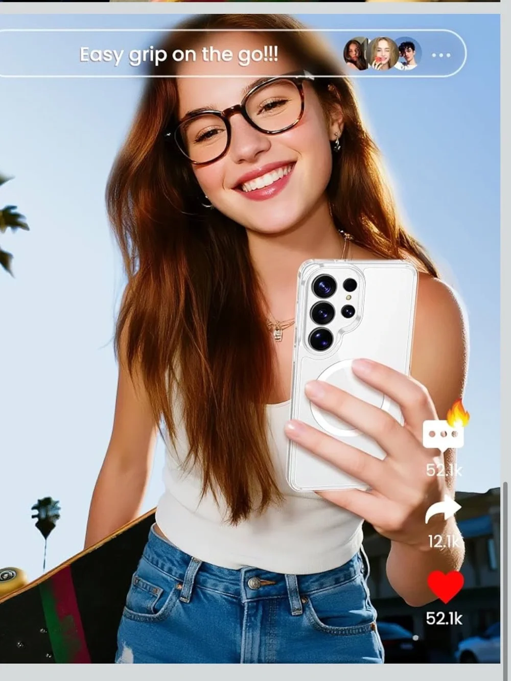 Clear Transparent Phone Case - Clear
